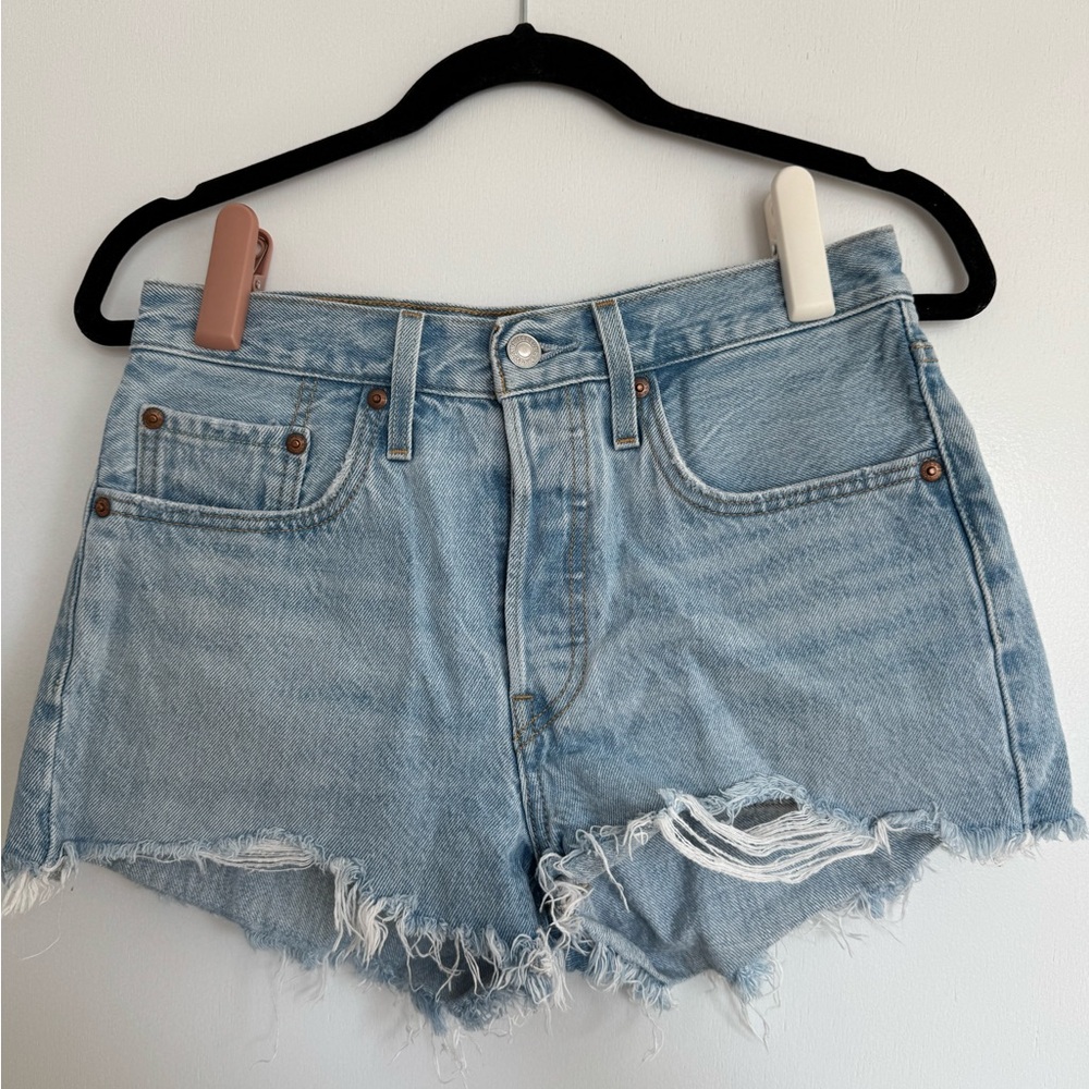 Levi’s 501 Denim Cut Off Shorts